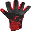 Reusch Venomous Gold X Goalkeeper Gloves, Black/Fiery Red, Size 7 view 4