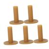 HANABASS 3sets 60mm Rubber Tees Winter Golf Tees for Men Hard Ground Golf Bulk Pack 5pcs*3 view 2