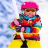 Hicarer 4 Pairs Winter Gloves for Kids Waterproof Snow Ski Gloves Girls Boys Warm Unisex Youth Clothes for Cold Weather(Light Purple, Blue Green, Light Pink, Rose Red,10-15 Years Old) view 2
