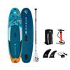 10' 6" Inflatable Stand Up Paddle Boards, Ultra-Light Paddleboard with Premium SUP Paddle Board Accessories, Anti-Slip EVA Deck for Youth & Adults (Paddle Board + Fiberglass Paddle) view 1