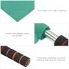 2Pcs Sports Referee Flag, Stainless Steel Hand Flag Red Signals Flag Sponge Handle Special Patrol Sports Linesman Flags, Official Performance Flag for Football Soccer Volleyball Tracks Sports (Green) view 4