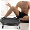 Yardwe Abdominal Exercise Sliding Disc Fitness Equipment with Knee Cushion Non-slip Surface Portable and Easy to Clean for Home Workouts and Gym Training view 2
