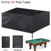 7/8/9Ft Pool Table Cover Full Pection, Billiard Table Cover with Drawstring & Storage Bag, Water Snooker Table Covers, for Indoor Outdoor Billiard Table Pective view 3