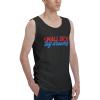 Small Dick Big Dreams Tank Top Shirts Athletic Tops Casual Crewneck Sleeveless T-Shirts for Mens Black view 2