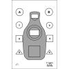 24 Pk, K5 Tactical Training Target Modified SEB Q Target Black & Gray Size: 23" X 35" view 1