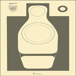 48 Pk, Ialefi Q Target W/Added Pelvic Zone Gray Size: 23" X 35"