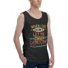 When I Die Don't Let Me Vote Democrat Tank Top Shirts Cotton Tee Active Crewneck Sleeveless T-Shirts for Mens Black view 2