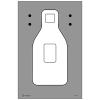 48 Pk, Iowa Law Enforcement Academy Training & Qualification Q Target 50 Lb White Paper Black Ink Size: 23" X 35" view 1