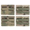 Belt Molle Adapter, Versatile Insert System Removable Molle Panels for 2 Tactical Belt and Loop Surface 4 Pack (Camo) view 1