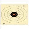 100 Pk, Standard Paper B-8 25-Yard Timed and Rapid Fire Target Black and Orange Size: 21" X 24" view 1