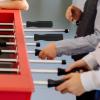 Baluue 8pcs Ergonomic Foosball Handles Replacement Grips for Standard Table Soccer Skid Design for Improved view 2