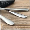 SHOWERORO 7pc Stainless Steel Tableware Set for Picnic Portable Silverware with Holder for Outdoor view 2