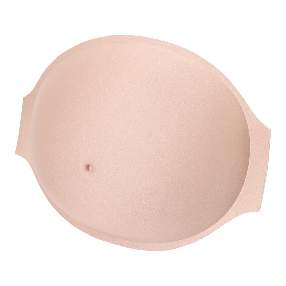 Fake Pregnant Belly,Stuffer Lightweight Breathable Fake Pregnancy Belly Rectangular for Props Costumes Cosplay Actor Maternity (without fixing strap)