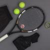 Baluue 2pcs Tennis Racket Dampeners Traditional Chinese Peking Face Design Shock Absorbing Dampeners for Enhanced Control and Comfort Easy to Install for Players view 2