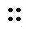 100 Pk, Us Army 4 B-8C Bull's-Eye Target Designed for All Four B-8C Targets to Fit Perfectly On Military E Target/Bobber Black Size: 23" X 35"