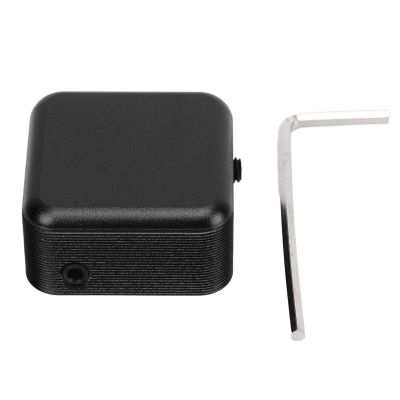Sempoda Portable Billiard Chalk Holder, Magnetic Pool Snooker Chalk Case, Durable Snooker Chalk Storage Box, Aluminum Alloy Magnetic Chalk Box Holder(Black)