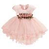 Baby Girls Tulle Dress Sleeveless Floral Butterfly Tutu Dress Toddler Girls Birthday Party Princess (Pink, 6-12 Months) view 1