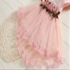 Baby Girls Tulle Dress Sleeveless Floral Butterfly Tutu Dress Toddler Girls Birthday Party Princess (Pink, 6-12 Months) view 4