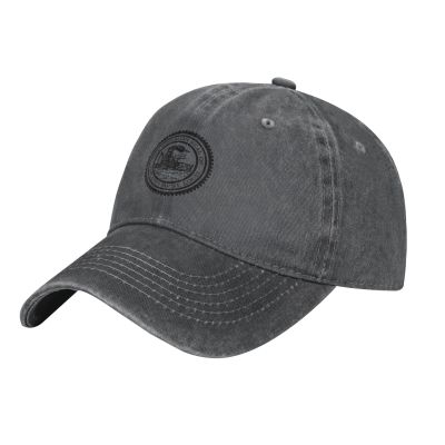 LIFANGMI Common Seal of St. Louis Baseball Cap for Men Women Hats Adjustable Vintage Cowboy Hat Sun Hat Deep Heather