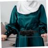 LIFKOME Black Pu Leather Sword Belt Holder Elegant Sword Frog Easy Installation view 3