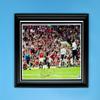Andy Cole Signed Photo In Luxury Handmade Wooden Frame & AFTAL Member Certificate Of Authenticity Autograph Football Soccer Memorabilia Manchester United Poster Premier League view 1