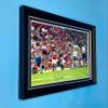 Andy Cole Signed Photo In Luxury Handmade Wooden Frame & AFTAL Member Certificate Of Authenticity Autograph Football Soccer Memorabilia Manchester United Poster Premier League view 4