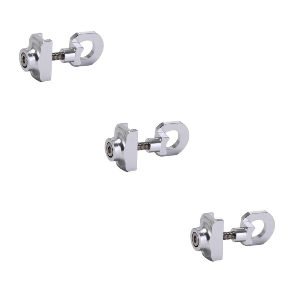 CALLARON 3pcs Chain Adjuster Tensioner Fastener Bolt for Single Bike Sturdy Prevents Rear Wheel Slipping Bike Chain Adjuster for Smooth