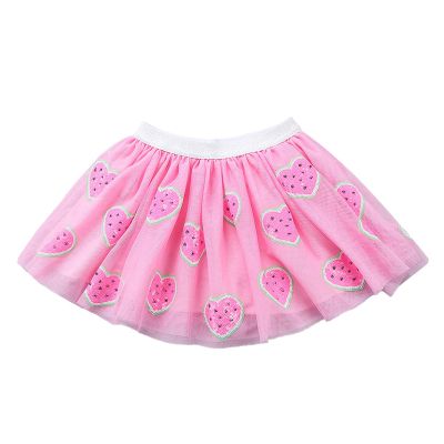 NineFit Basics Toddler Kids Infant Baby Girls Baby Dancing Princess Skirt Cute Cartoon Sequins Tulle Ballet Tutu (Hot Pink, 3-4 Years)