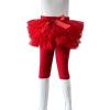 Kids Toddler Baby Girls Spring Summer Solid Ruffle Tulle Tutu Dress Mini Tutu Skirt Easter Gifts for (Red, 4-5 Years) view 2