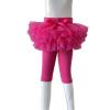 Kids Toddler Baby Girls Spring Summer Solid Ruffle Tulle Tutu Dress Mini Tutu Skirt Easter Gifts (Hot Pink, 4-5 Years) view 2