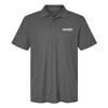 Campus Lab CUNY School of Law Primary Logo Men's Adult 100% Cotton Knit Polo Shirt, Charcoal, XX-Large view 1