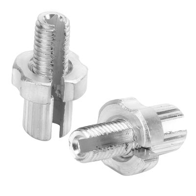 1 Pair Brake Lever BarrelBrake Lever BarrelHandle Lever Adjusting Screws, M7 Brake Lever Adjuster Screws Fastener Silver Aluminium Alloy Brake Adjusting ScrewsClutch Cables