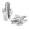 1 Pair Brake Lever BarrelBrake Lever BarrelHandle Lever Adjusting Screws, M7 Brake Lever Adjuster Screws Fastener Silver Aluminium Alloy Brake Adjusting ScrewsClutch Cables view 1