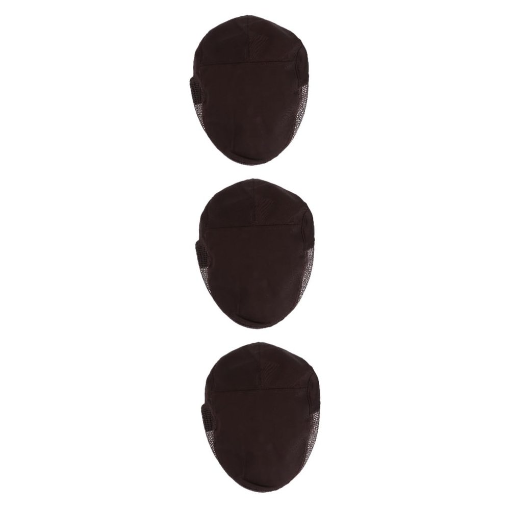 CALLARON 3pcs Chef Cap Breathable BBQ Cooking Hat for Waiter Catering Restaurant Uniform Caps