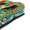 Johnny Was Tigres Travel Blanket Cream Reversible Blue Floral Home Lounge New view 4