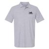 Campus Lab Plymouth State University Primary Logo Men's Adult 100% Cotton Knit Polo Shirt, Athletic Heather, XX-Large view 1