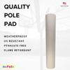 We Pad It Goal Post Pad, 6 FT Tall, 2 Thick Foam, Hook/Loop Closure, Indoor/Outdoor, Weatherproof, UV-Resistant, Pickleball Post Pad view 4