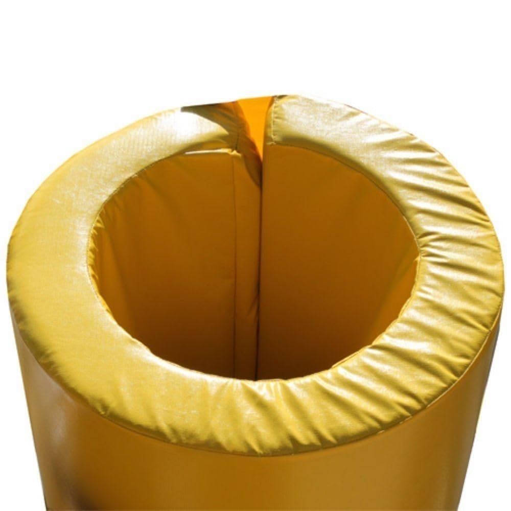 We Pad It Goal Post Pad, 6 FT Tall, 2 Thick Foam, Hook/Loop Closure, Indoor/Outdoor, Weatherproof, UV-Resistant, Pickleball Post Pad