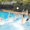 SWIMLINE Original Pool Volleyball Net Games Set with Ball Adjustable Up to 34 Feet Wide | for Kids & Adults | 2 Stable Water-Fill Bases | Easy Assembly Compatible W/Outdoor & Indoor Inground Pools view 3