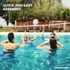 SWIMLINE Original Pool Volleyball Net Games Set with Ball Adjustable Up to 34 Feet Wide | for Kids & Adults | 2 Stable Water-Fill Bases | Easy Assembly Compatible W/Outdoor & Indoor Inground Pools view 4