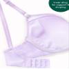 Fruit of The Loom Womens Breathable Spacer T-Shirt Bra, Lilac Whisper, 34 34DDD US view 3