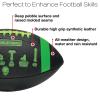 Xcello Sports Huddle Hero Mini Football 2-Pack w/Pump (Black and Brown) view 4