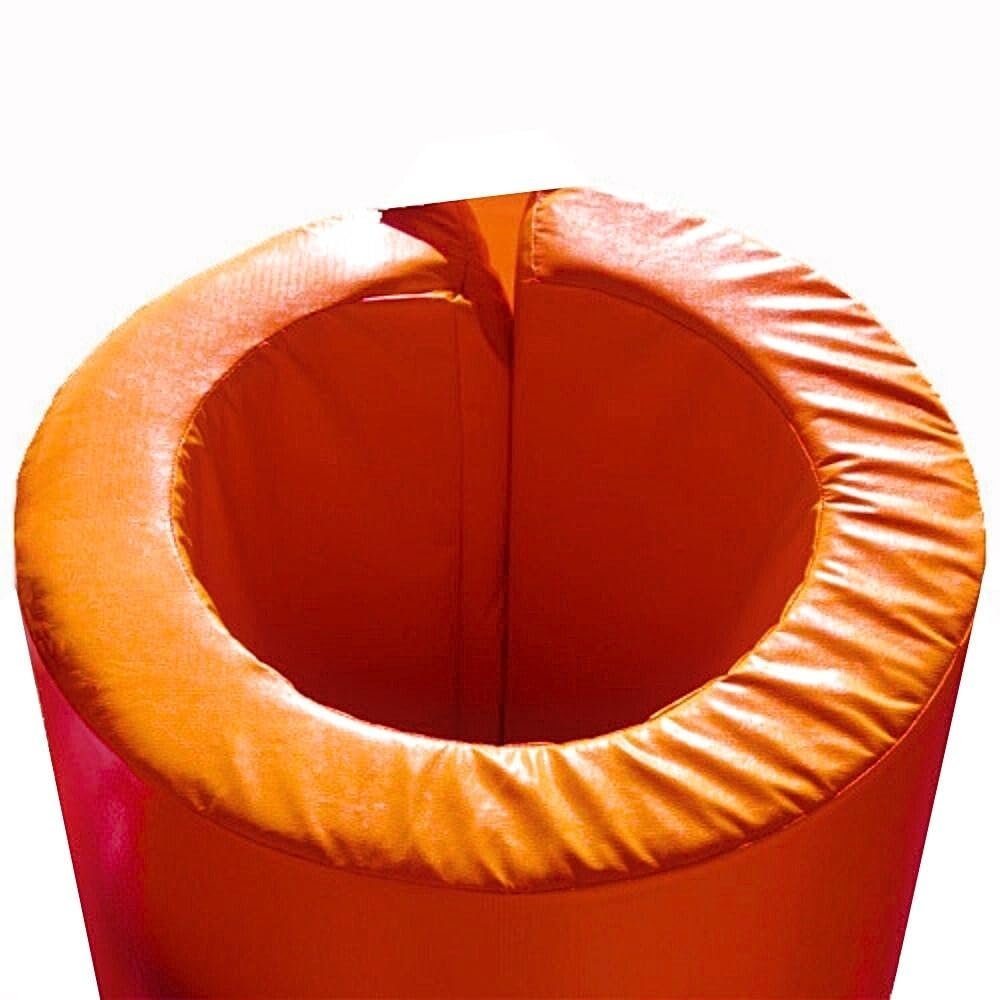 We Pad It Goal Post Pad, 6 FT Tall, 2 Thick Foam, Hook/Loop Closure, Indoor/Outdoor, Weatherproof, UV-Resistant, Pickleball Post Pad