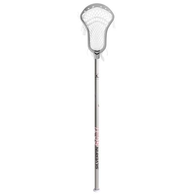 Silverfin Mens Complete Lacrosse Stick with Mesh Pocket | Youth Lacrosse Stick: Smooth, Lightweight & Durable with Sturdy Construction | Kids Lacrosse Sticks | Boys Lacrosse Stick