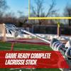 Silverfin Mens Complete Lacrosse Stick with Mesh Pocket | Youth Lacrosse Stick: Smooth, Lightweight & Durable with Sturdy Construction | Kids Lacrosse Sticks | Boys Lacrosse Stick view 2