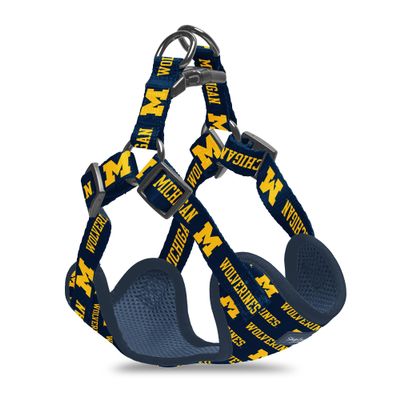 Michigan Wolverines Officially Licensed Dog Harness | Adjustable, Comfortable, Sturdy, and Long Lasting (Extra Small)