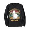 Chinese Silk Chicken Mom Mother Proud Farmer Silkie Chicken Long Sleeve T-Shirt view 1