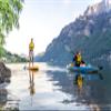 Spinera Tenaya Kayak 120-1 Person | 12 ft x 35.5 in | Performance Recreational | Allround | Full Inflatable | Reinforced SpinTEX Tubes | Light Weight Durable | Pro High Back Seat w. Air Cushion view 2
