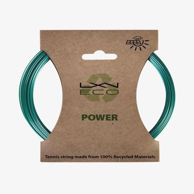 Just Tennis Luxilon Eco String Set (Power, Rough, Spin) (Eco Power 125 - Teal)