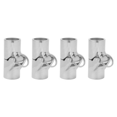 Astibym 316 Stainless Steel Boat Pipe Connector Folding Swivel Coupling Tube Joint Fittings for Marine Yacht